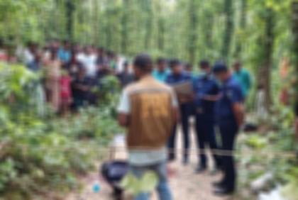 গভীর গজারি বনে পড়েছিল অজ্ঞাত যুবকের মরদেহ