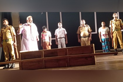 পঞ্চগড়ে ‘কফিনবন্দি বাংলাদেশ’ মঞ্চস্থ