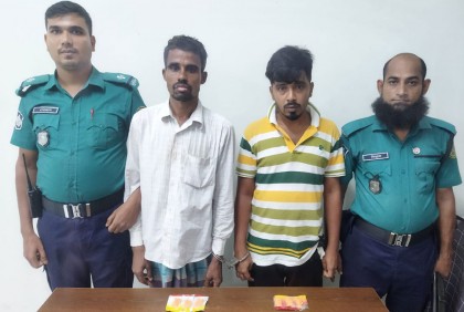 
বরিশালে ইয়াবাসহ ২ জন আটক