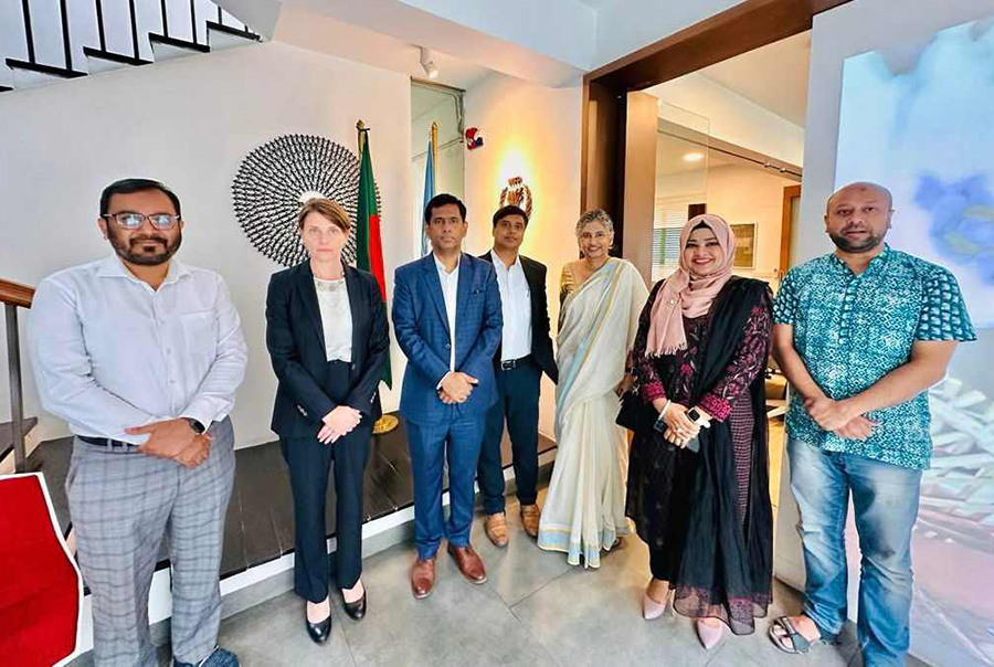 জাতিসংঘের আবাসিক সমন্বয়কারীর সঙ্গে এবি পার্টি প্রতিনিধিদলের বৈঠক