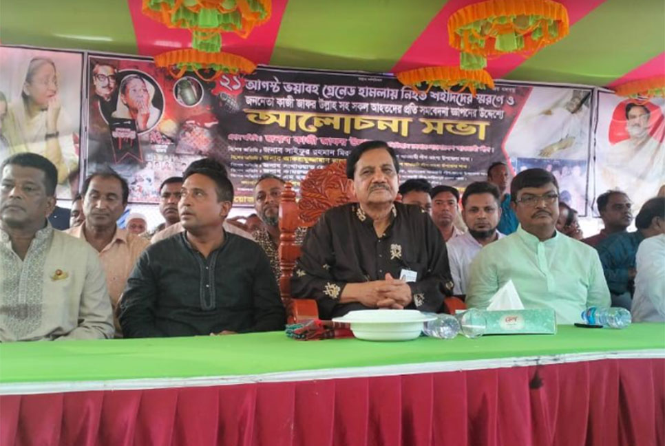 'ফখরুলরা বিদেশি শক্তির সাথে আঁতাত করে পেছনের দরজা দিয়ে ক্ষমতায় আসতে চায়'