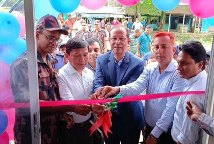 আখাউড়া স্থলবন্দরে হেল্প ডেস্ক স্থাপন