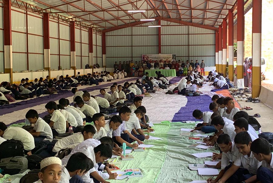 জাতীয় শোক দিবস উপলক্ষে চবি ছাত্রলীগের চিত্রাঙ্কন প্রতিযোগিতা