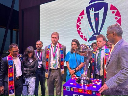 ফ্রান্সের আইফেল টাওয়ারে বিশ্বকাপ ট্রফি উন্মোচন