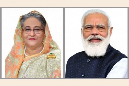 চাঁদে সফল অবতরণে মোদিকে শেখ হাসিনার অভিনন্দন

