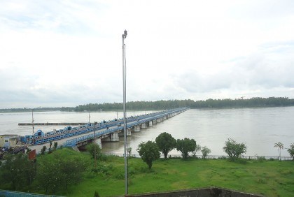 তিস্তা নদীর পানি বিপৎসীমার উপরে 