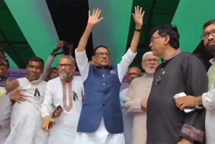 ‘আন্দোলনের বারোটা বাজিয়ে বিএনপি এখন শোকের মিছিল করছে’