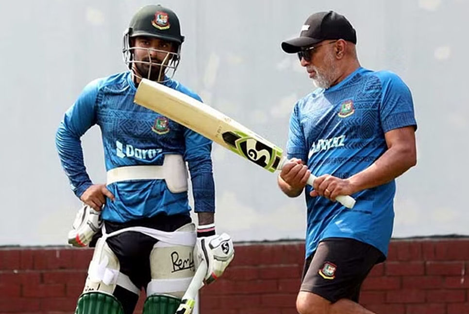 রান খরায় লিটন, তবুও আশাবাদী হাথুরুসিংহে