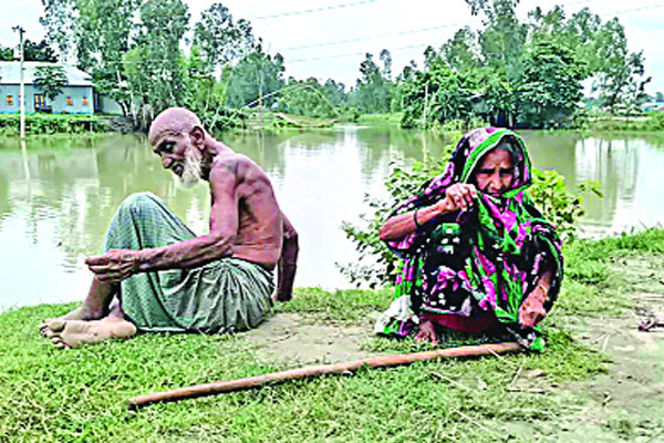 কবরস্থানে ফেলে যাওয়া বাবা-মায়ের পাশে প্রশাসন