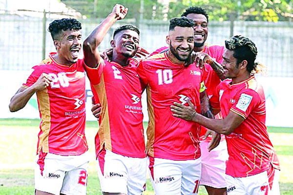 মালদ্বীপ থেকে যাত্রা বসুন্ধরা কিংসের