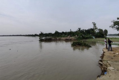 সিরাজগঞ্জে ফের বাড়ছে যমুনার পানি

