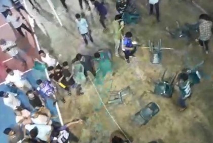 তুচ্ছ ঘটনায় পণ্ড রাবির বাস্কেটবল ফাইনাল, খেলা স্থগিত 

