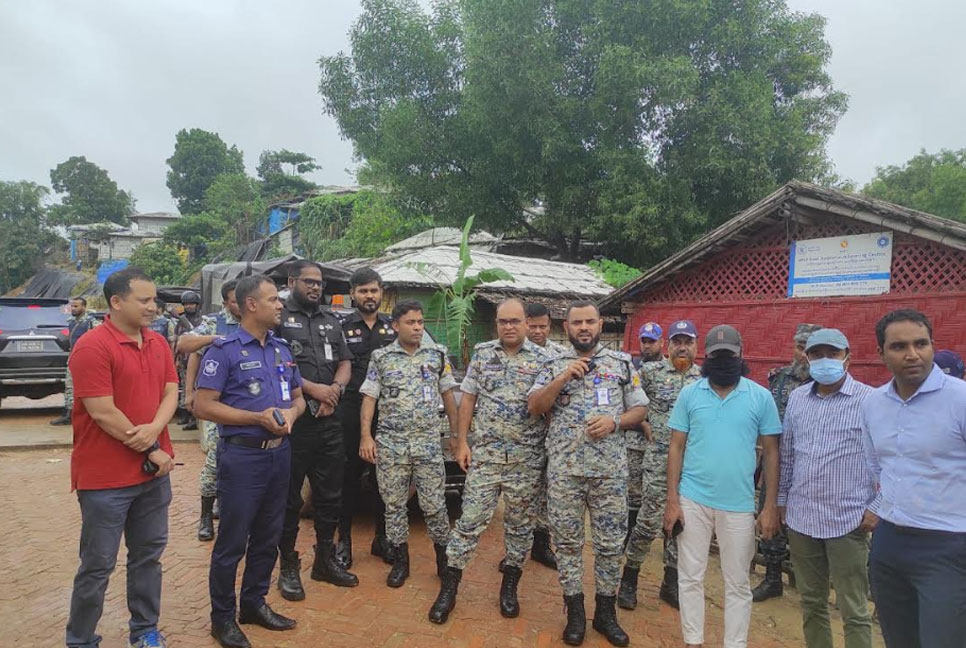 রোহিঙ্গা ক্যাম্পে আইনশৃঙ্খলা নিয়ন্ত্রণে ৩ ঘণ্টার যৌথ টহল