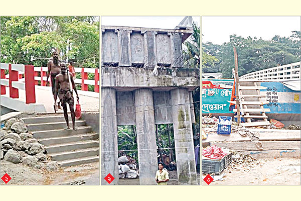 সেতু আছে, নেই সংযোগ সড়ক
