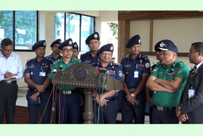 কেউ আইনশৃঙ্খলার অবনতি ঘটাতে চাইলে ব্যবস্থা নেবে পুলিশ : আইজিপি