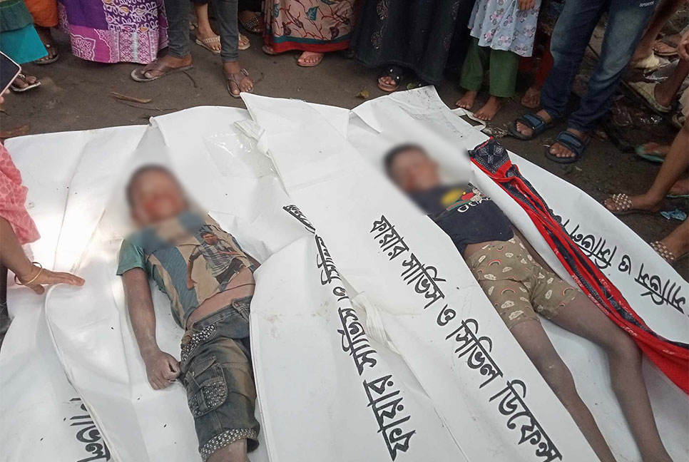 নিখোঁজের পর শীতলক্ষ্যায় দুই শিশুর মরদেহ উদ্ধার