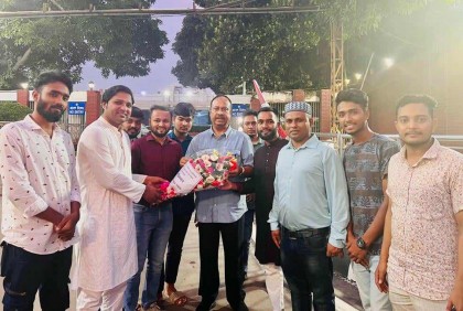 দেশে ফিরেছেন জাতীয় পার্টির মহাসচিব

