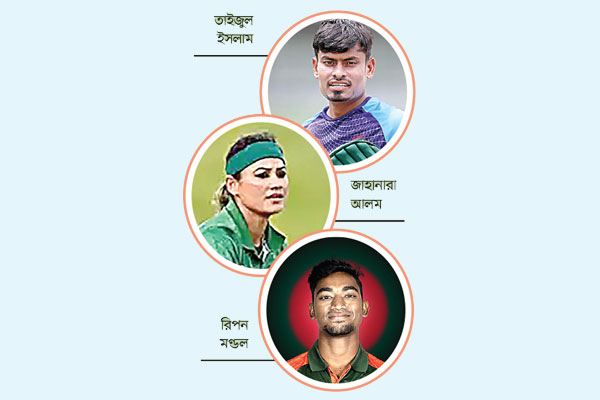 বিগ ব্যাশ ড্রাফটে তাইজুল-রিপন-জাহানারা