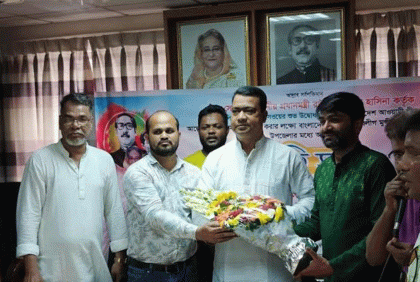 সমাবেশ সফল করতে মুন্সীগঞ্জে যুবলীগের প্রস্তুতি সভা