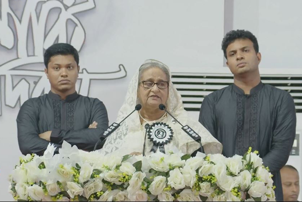 সব অধিকার আদায়ের সংগ্রামে ভূমিকা রাখে ছাত্রলীগ : প্রধানমন্ত্রী 

