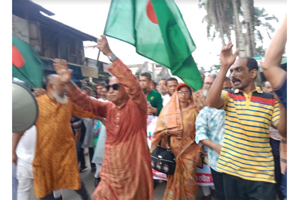 বাউফলে বিএনপির প্রতিষ্ঠাবার্ষিকী পালন 