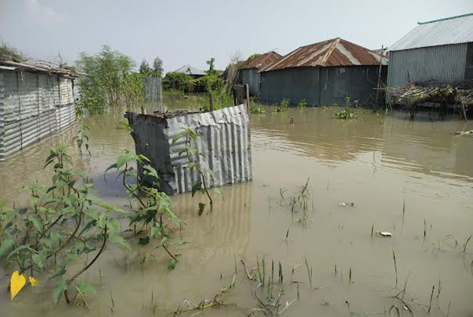 কুড়িগ্রামে ব্রহ্মপুত্র নদের দুই পয়েন্টে পানি বাড়ছে