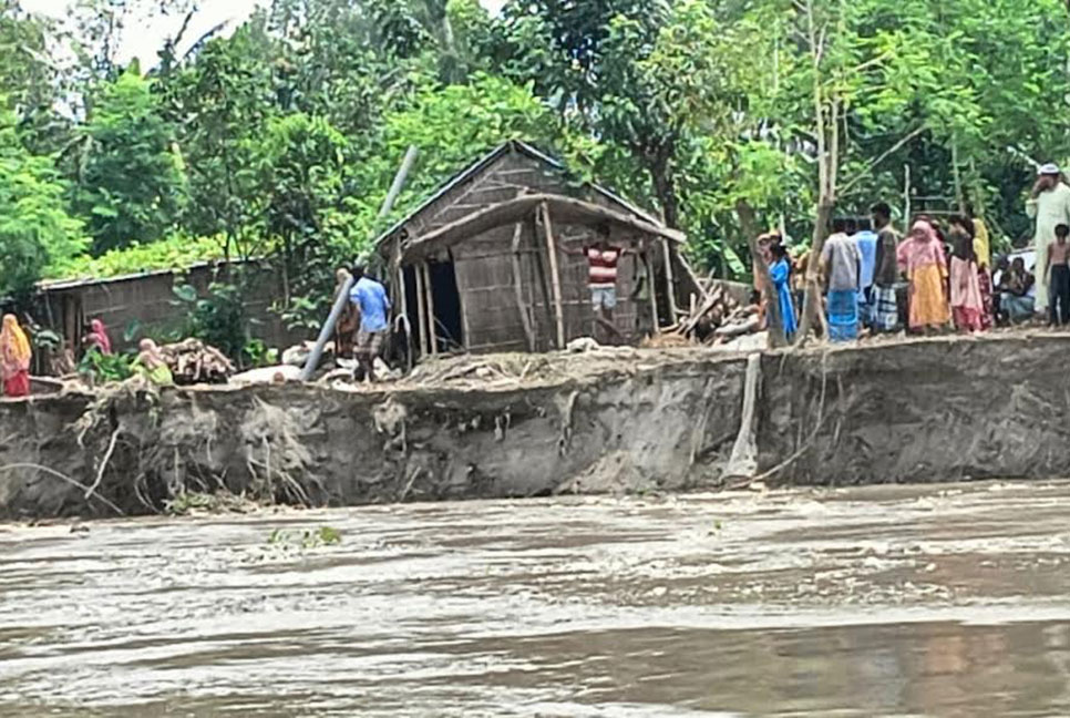 কুড়িগ্রামে কমছে নদ-নদীর পানি