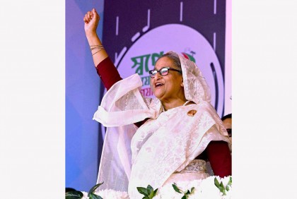 আন্দোলন-সংগ্রাম ও নিষেধাজ্ঞায় ঘাবড়ানোর কিছু নেই, উজান ঠেলে বয়ে যাবে নৌকা : প্রধানমন্ত্রী


