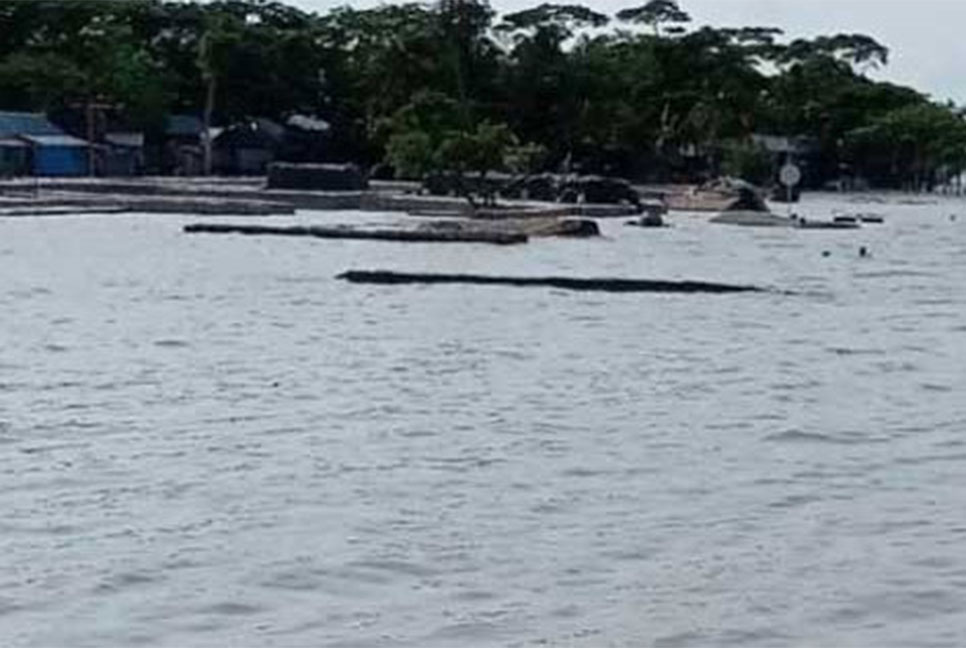 বরিশালে এখনো ৬ নদীর পানি বিপৎসীমার উপরে