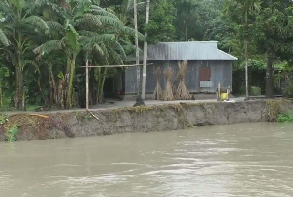 কুড়িগ্রামে কমছে নদ-নদীর পানি