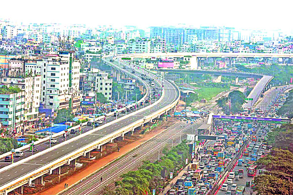 উড়ালসড়ক যুগে রাজধানী