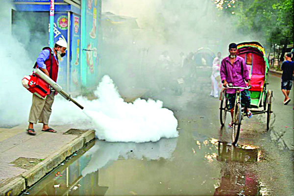 মশা নিধনে সেই প্রতিষ্ঠানের ওষুধ