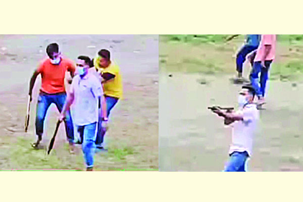 কুমিল্লায় অস্ত্রের মহড়ার ভিডিও ভাইরাল