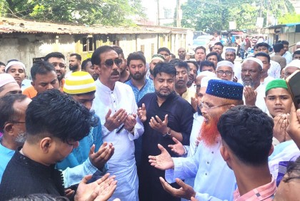 এলাকায় মশার ওষুধ দেন, টাকা আমি দেব: শামীম ওসমান
