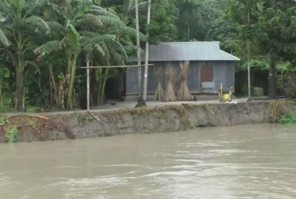 কুড়িগ্রামে কমছে নদ-নদীর পানি