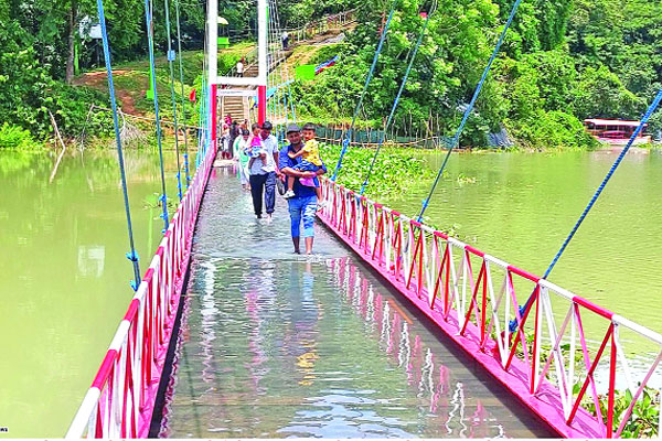 কাপ্তাই হ্রদের পানি বৃদ্ধি 
