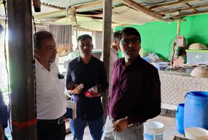শ্রীপুরে ভ্রাম্যমাণ আদালতের অভিযান