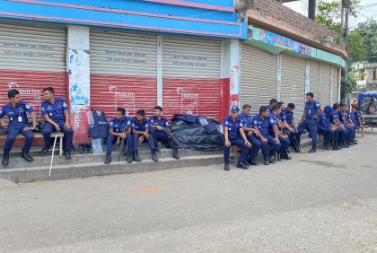 যুবলীগ কর্মী আসাদ হত্যা; মুক্তাগাছায় দিনভর জারি ছিল ১৪৪ ধারা