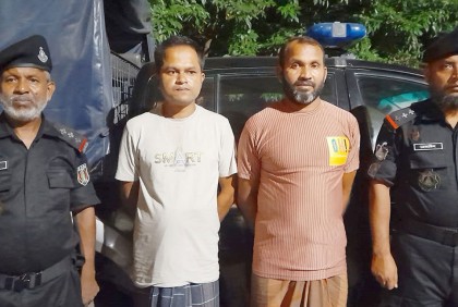 বগুড়ায় হত্যা মামলার দুই আসামি গ্রেফতার