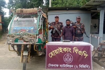 টেকনাফে ইয়াবাসহ আটক ১