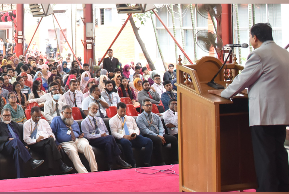 আইইউবিএটি’র ফল ২০২৩ সেমিস্টারের নবীন শিক্ষার্থীদের পরিচিতি পর্ব সম্পন্ন