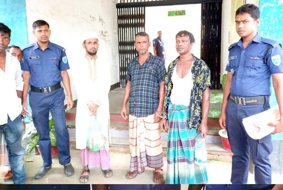 বিশ্বনাথে পুলিশের অভিযানে গ্রেফতার পাঁচ