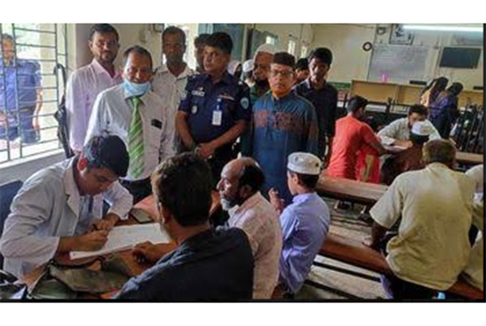 চাঁদপুরে বিনামূল্যে চিকিৎসা সেবা প্রদান 