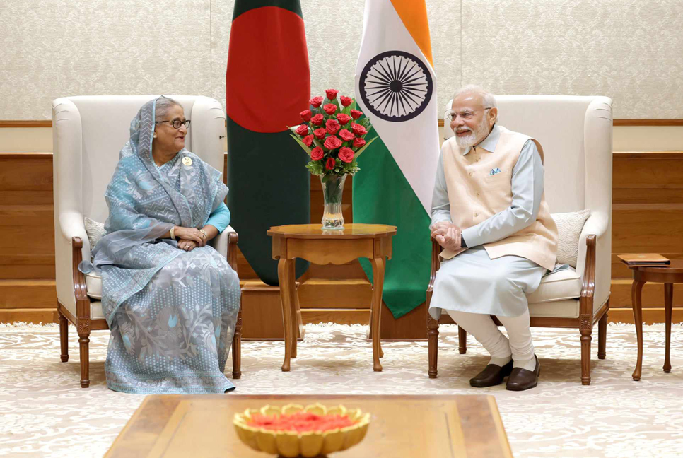 দিল্লিতে শেখ হাসিনা-নরেন্দ্র মোদির বৈঠক অনুষ্ঠিত

