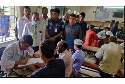 চাঁদপুরে বিনামূল্যে চিকিৎসা সেবা প্রদান 