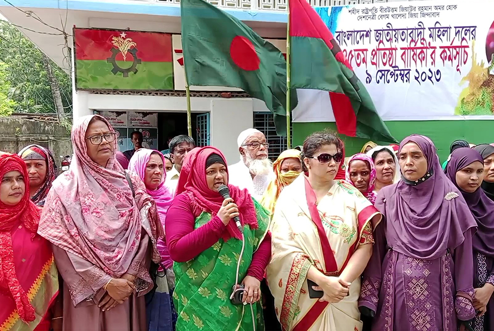 মেহেরপুরে মহিলা দলের প্রতিষ্ঠাবার্ষিকী পালন