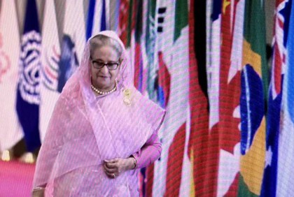 জি-২০ সম্মেলনে যোগ দিয়েছেন প্রধানমন্ত্রী