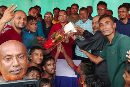বাউফলে আন্তঃস্কুল মাদ্রাসা ফুটবল টুর্নামেন্টের ফাইনাল অনুষ্ঠিত