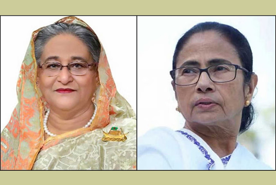 একবার কলকাতায় আসুন, অনেক কথা হবে : শেখ হাসিনাকে মমতা 
