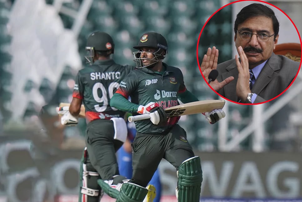 বাংলাদেশ দলকে প্রশংসায় ভাসালেন পাকিস্তান ক্রিকেট বোর্ডের চেয়ারম্যান

